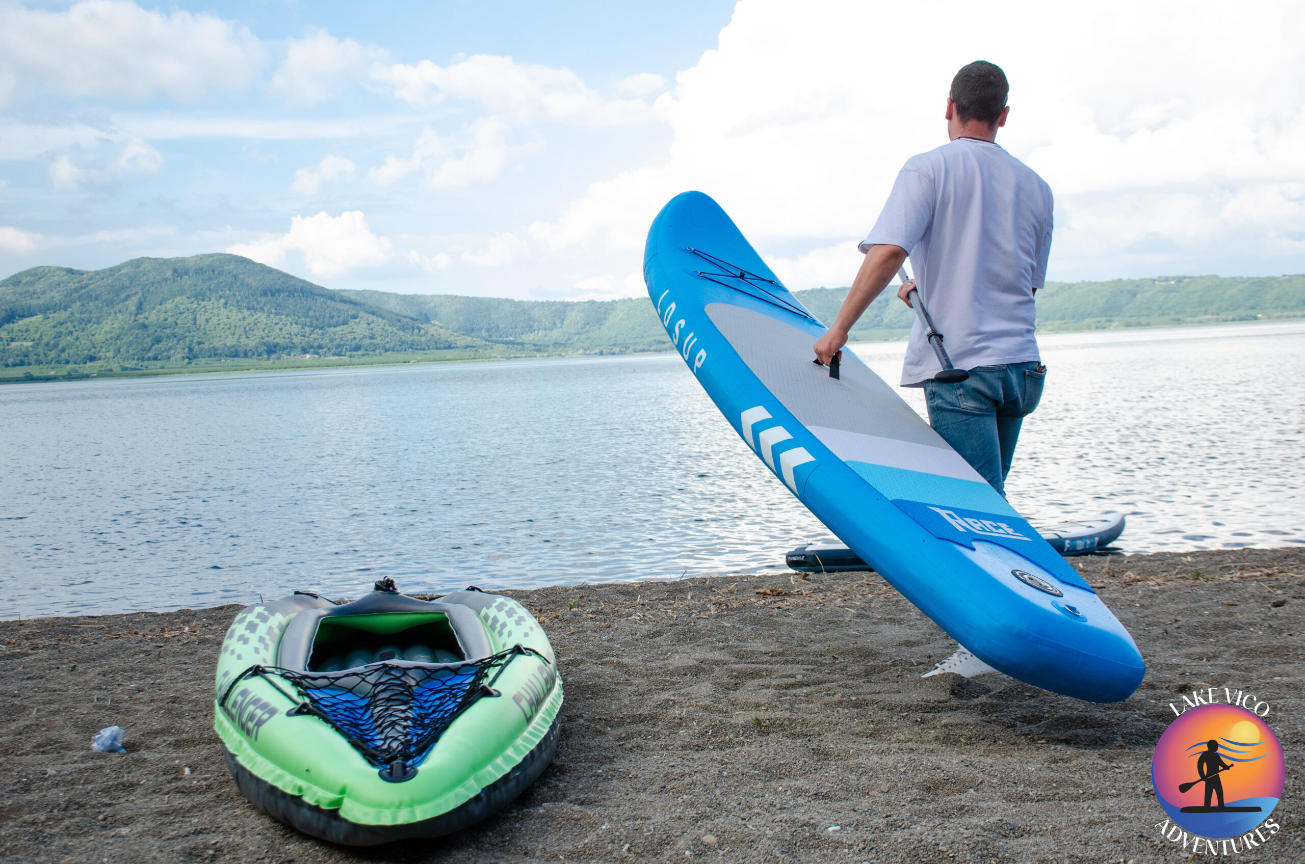 Lago di Vico - SUP e canoe